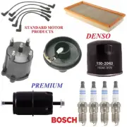 Tune Up Kit Filters Cap Rotor Wire Plugs For JEEP COMANCHE L4 2.5L 1987-1990