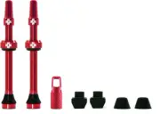 Muc-off Tubeless Presta Valves Tubeless Valves Red 60mm