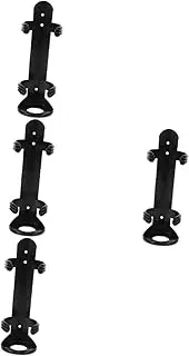 GARVALON 4pcs Car Fire Extinguisher Bracket Vehicle Mount Holder for Easy Access Wall Mount Storage