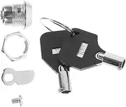 LIFKOME 1Set Zinc Alloy Tubular Cam Locks for Security Cabinets and Mailboxes Durable Non Key Retaining Design Installation Corrosion Resistant for Home