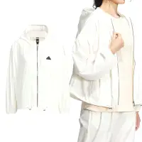 在飛比找Yahoo奇摩購物中心優惠-Adidas TECH UPF HD JKT 女款 米白色 