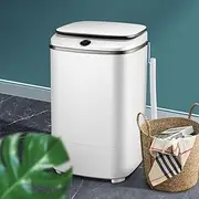 TT-YED Large Capacity Semi-Automatic Shoe Washer, Top-Loading Single Barrel Compact Washing Machine, 360° All-Round Shoe Washer, Suitable for RV, Travel, Small Space