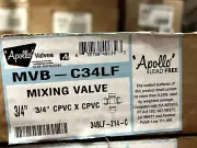 APOLLO MVB-C34LF Mixing Valve 3/4" CPVC x CPVC 34BLF-214-C - Z13