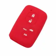 Silicone Cover Protector Case Skin Jacket fit for TOYOTA 4 Button Smart