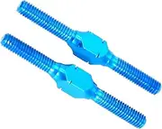 STARTIST 2 Pieces RC Turnbuckle Shaft Spare Parts Sturdy 3×32mm Link Rod Turnbuckle Rod for 1/10 RC Car Trucks Crawler Vehicles DIY