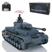 Henglong 1:16 2.4G 7.0 German Panzer IV F2 3859 Plastic RC RTR BB Infrared Tanks