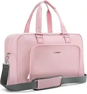 [bagsmart] Weekender Bags for Women, Travel Duffle Overnight Bag Personal Item Bag with Shoe Bag for Travel Essentials