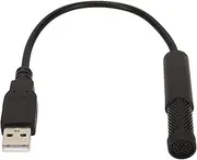 POENVFPO Compact USB Microphone with Swan Collar for Laptop Recording Microphone Omni Omni Condenser 360 Degrees for MSN Users
