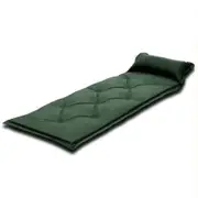 2.5cm Thick Outdoor Sleeping Camping Self Inflatable Cushion Mattress/Green