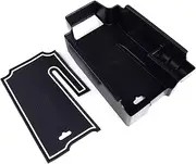 Car Center Console Glove Storage Box Armrest Organizer Container Tray, for Cadillac, for XT5 2017 2018 2019 Car Center Console Organizer