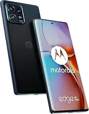 [Motorola] Edge 40 Pro 5G (Interstellar Black) Dual-SIM (Nano, eSIM) 256GB Storage + 12GB RAM GSM Unlocked Android Smartphone - International Version
