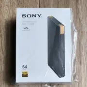 SONY NW-ZX707 WALKMAN 64GB Hi-Res ZX Series Audio Player Black English available