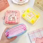 Zipper Sanitary Tampon Bag Large Capacity Cosmetic Storage Bag Women