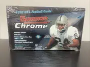 1998 Bowman Chrome Football Hobby Box NEW Factory SEALED Hobby Box QUANTITY