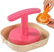 Garlic Grinder Hand - Carrot Press Mincer,Carrot Grater Kitchen Grinding Masher Vegetable Cutter Multifunctional Manual Portable for Nut Home Salad Prep