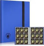 Fabmaker Card Binder 9 Pocket, 396 Pockets Trading Card Binder, Premium Collector Card Album for Standard Cards, Side Loading Card Collection Folder for MTG, TCG, Game Cards, Sport Cards, Blue