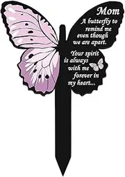 Cemetery Decorations for Grave | Grave Site Decor for Cemetery | Grave Marker for Cemetery Black Memorial Garden Stake Outdoors Yard Grave Cemetery