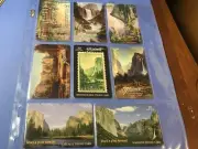 8 piece mint YOSMITE PHONECARD SET vintage untouched