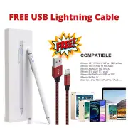 Active Stylus Pens, Rechargeable Compatible w/ Most Capacitive Touch Screens