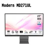 在飛比找樂天市場購物網優惠-【最高現折268】MSI 微星 Modern MD271UL