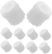 Yardenfun Complete Meat Grinder Accessory Kit 10pcs Plastic Gear Slicer/shredder Sausage Stuffer Food Pusher for Hand Meat Grinder