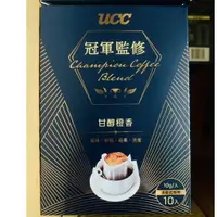 在飛比找蝦皮購物優惠-(現貨)  UCC冠軍監修甘醇橙香濾掛式咖啡10g*10入 