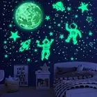 Star Glow in The Dark Stars PVC Wall Stickers for Bedroom Room