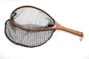 Burl Wood Landing Net Hi End, a work of art , support an Aussie