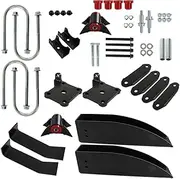 LABLT Rear Leaf Spring Relocation Kit Replacement for Bel Air 210 150 1955 1956 1957