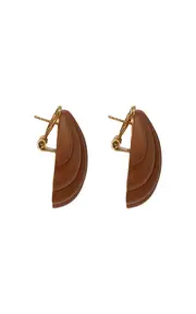 [Johanna Ortiz] The Aztec Shell Earrings
