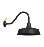 JOESA Large 18 Outdoor Gooseneck Barn Light Rustic Barn Wall Sconce Dusk to Da