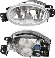 SILILAN Front Bumper Fog Lights for Civic Sedan 2013-2015 Daytime Running Driving Fog Lights with Switch & Bulbs & Wiring
