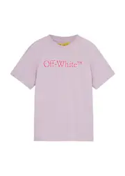 Off-white Kids Logo-print Cotton T-shirt (12-14 Years) - Lilac - 14YR (14 Years) 14YR (14 years)