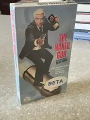 Betamax The Naked Gun Leslie Nielsen 1988 1989 Paramount Beta Tape Not VHS