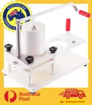 Burger Press - Desk Top Patty Maker With a Single Hole Patty Plate