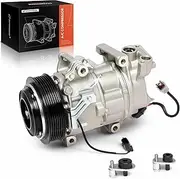 A-Premium Air Conditioner AC Compressor with Clutch Compatible with Nissan 2013-2018 Altima, 2014-2020 Rogue, 2.5L