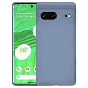 MCC Google Pixel 7a 5G Soft Liquid Silicone Shockproof Case Cover [Grey Purple]