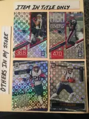 2019 unparalleled groove spirit of the game refractor sony michel patriots tough