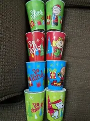 Charlie Brown Peanuts Christmas cups