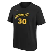 Junior's NBA Golden State Warriors Stephen Curry 2023 City Edition Tee