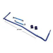 SuperPro Heavy Duty 22mm 3 Position Adjustable Sway Bar Kit - Rear, RC0110RZ-22