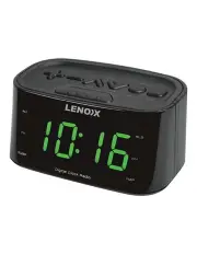 [Lenoxx] Radio Alarm Clock in Black