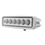 Hella Marine 357203051 Value Fit Mini 6 Led Flood Light Bar White