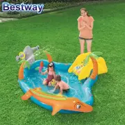 Bestway Inflatable Kids Play Pool Fantastic Sea Life Play Center Splash Pools