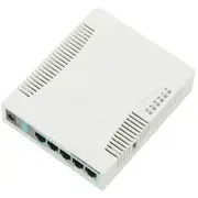 Mikrotik RB951G-2HnD 600MhzCPU 128MB 5xGbit LAN 2.4Ghz 802bgn