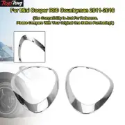 2X Chrome Headlight Trim Ring Bezels For Mini Cooper R60 Countryman 2011-2016 !! (for: Mini)