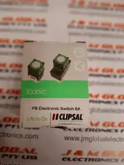 Clipsal Iconic, electronic switch, mechanism, ControlLink, 240 V, Vivid White