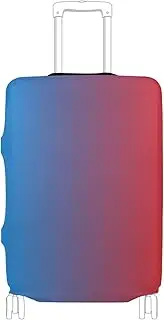 [Joisal] Camouflage Green Suitcase Covers Stretch Suitcase Protector, Luggage Accessories, Blue Red Gradient, S 18-20 in