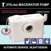 TDKMAN Macerator Sewerage Pump Waste Water Marine Toilet Disposal Unit Laundry Basement