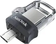 SanDisk USB Ultra Dual M3.0 USB3.0 OTG USB Flash Drive (SDDD3) 32GB - 256GB AU